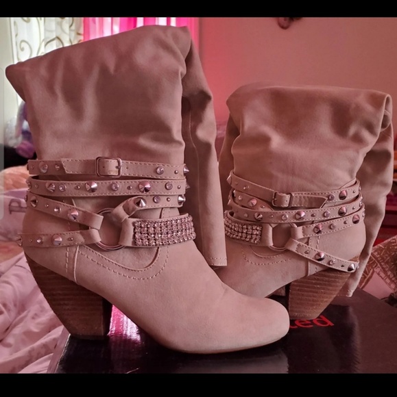 Rhinestone Boots - Picture 2 of 3